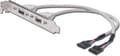 Pikkukuva 2 / 3: Assmann Electronics USB-pidikekaapeli - 2 x 5pin IDC