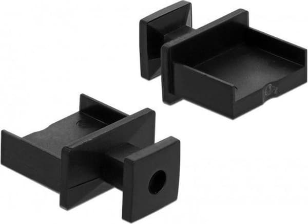 DeLOCK Suljettava kansi / Portinsuoja USB-A (v) -porteille / kahvalla (10 kpl)
