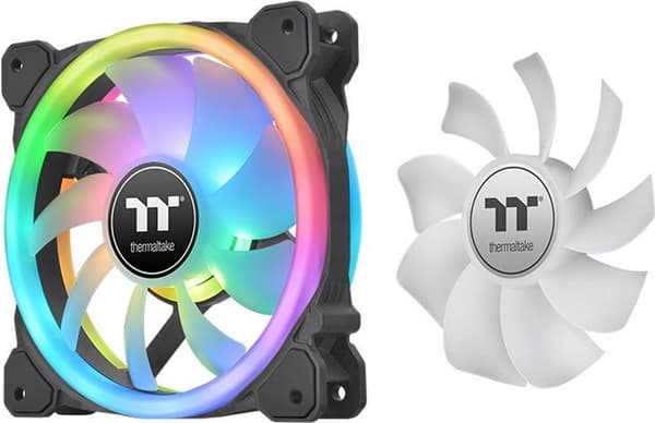 Thermaltake SWAFAN 12 RGB. Type: Ventilator Ventilatordiameter: 12 cm Rotationshastighed (min): 500 rpm Rotationshastighed (max): 2000 rpm Støjniveau Sort