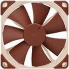 Noctua NF-F12 5V PWM - kuffertventilator - 120 mm Beige, Brun