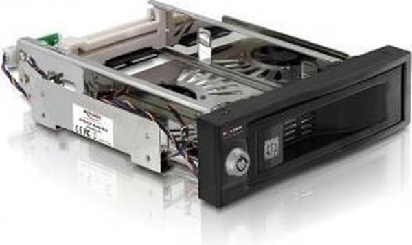 Delock - Mobilstativ SATA 1x Backplane m.Lüfter