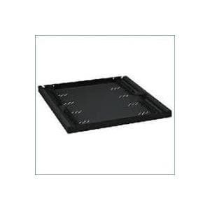 TRITON 48,30 cm (19") hylde, dybde: 550 mm, sort RAL9005 til montering i 48,30 cm (19") niveauerne i de gulvstående skabe (RAB-UP-550-A4)