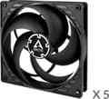 Pikkukuva 2 / 8: ARCTIC P14 Value Pack Tietokonekotelotuuletin 14 cm Musta
