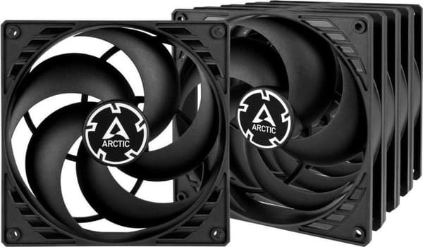 ARCTIC P14 Value Pack Datorfodral Fläkt 14 cm Svart