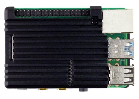 Passivt Kylflänsskal i Aluminium för Raspberry Pi 4