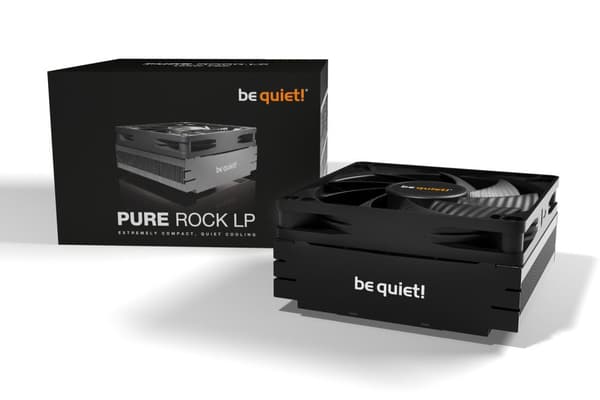 var tyst! Pure Rock LP Moderkort Luftkylare 9,2 cm Svart 1 st.