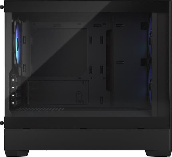 Fractal Design Pop Mini Air - PC - Musta - micro ATX - Mini-ITX - Teräs - Karkaistu lasi - Multi - Taskutuuletin (FD-C-POR1M-06)