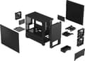 Miniatyrbild 3 av 11: Fractal Design Pop Mini Silent - PC - Svart - micro ATX - Mini-ITX - Stål - 17 cm - 34 cm (FD-C-POS1M-01)