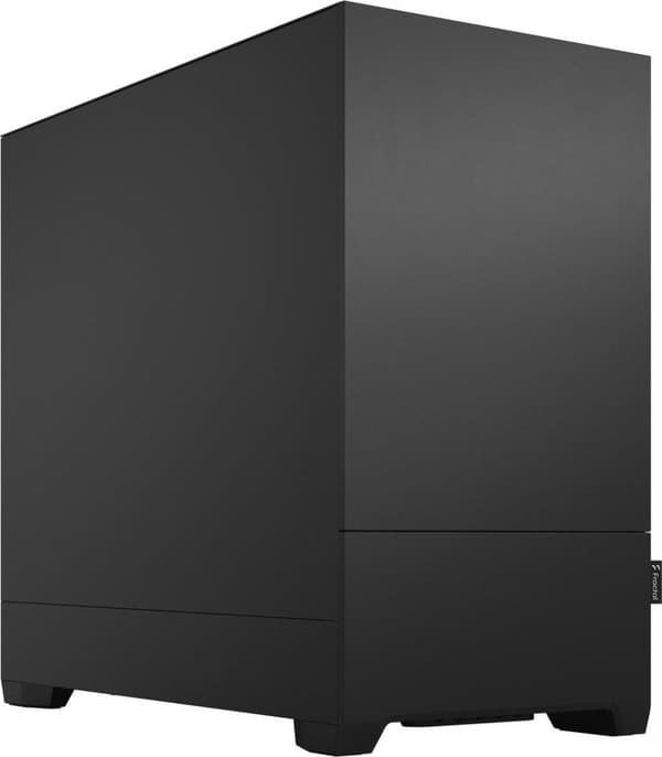 Fractal Design Pop Mini Silent - PC - Sort - micro ATX - Mini-ITX - Stål - 17 cm - 34 cm (FD-C-POS1M-01) Sort