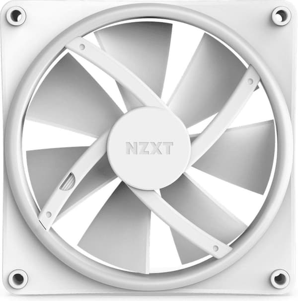 NZXT F140 RGB DUO tuuletin 14 cm valkoinen 1 kpl (RF-D14SF-W1)