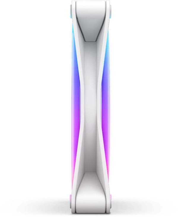 NZXT F140 RGB DUO tuuletin 14 cm valkoinen 1 kpl (RF-D14SF-W1)