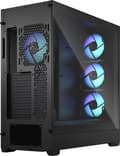 Miniatyrbild 5 av 11: Fractal Design Pop XL Air - ATX - Micro-ATX - Mini-ITX - E-ATX - 2x 2,5", 2x 3,5" - gehard glas - 2x USB 3.2 (Gen1, 5Gb/s) - svart