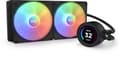Miniatyrbillede 1 af 6: NZXT Kraken Elite 280 RGB - Integreret kølesystem - afmeting radiator 280mm - til Intel LGA 1700, 1200, 115X, AMD AM5, AM4, sTRX4, TR4 - 2 x F120P blæ