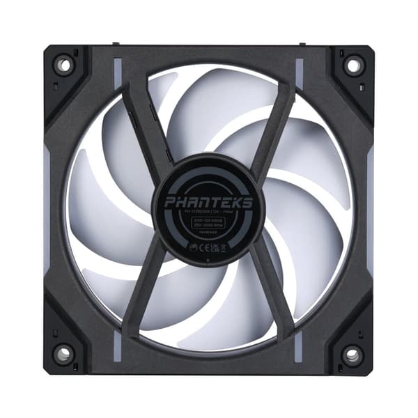 Phanteks D30 120mm PWM Fan, Reversed Airflow, DRGB, Bk, 3 Pack