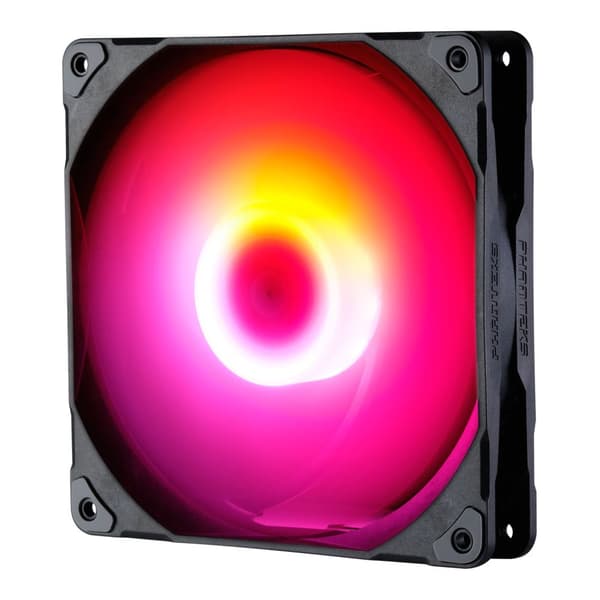 Phanteks M25 140mm PWM Fan, DRGB, Black 3 Pack