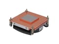 Miniatyrbillede 4 af 6: DYNATRON Q3 Intel CPU-køler LGA1700 1U kobberkøleplade og køleribber Aktiv med PWM op til 125W TDP (A 2729)