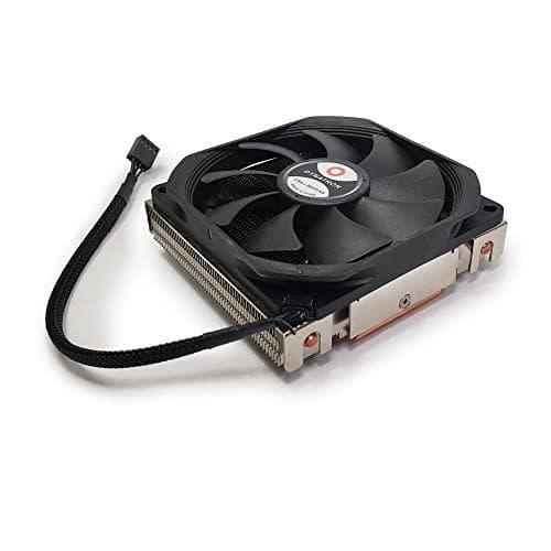 DYNATRON U8 Intel/AMD CPU-kylare multisockel 1700/1200/115x/AM5/AM4 koppar och aluminium med heatpipes aktiva PWM upp till 125W TDP (A 2763) Svart