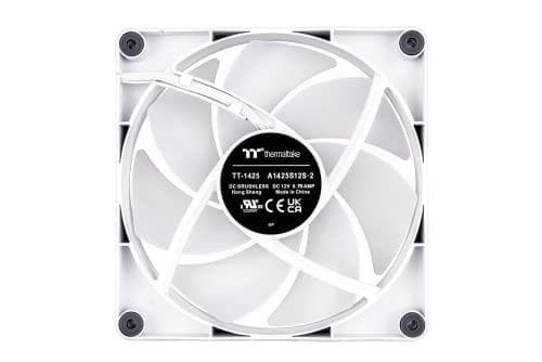 Thermaltake TT CT140 ARGB Sync PC Computer Taske Ventilator Hvid 2 stk (CL-F154-PL14SW-A)