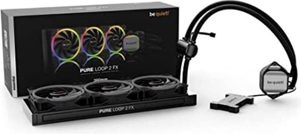Be Quiet! Pure Loop 2 FX 360 mm processor Alt-i-en væskekøler 12 cm Sort 1 stk