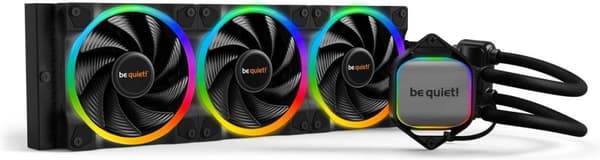 Vær stille! Pure Loop 2 FX 360 mm Processor Alt-i-én væskekøler 12 cm Sort 1 stk. Sort