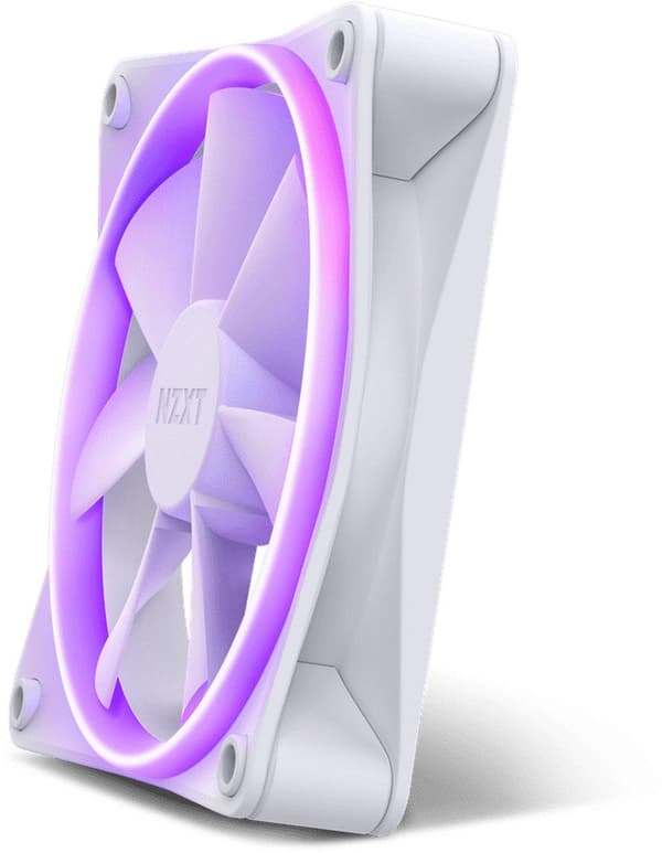 NZXT F120 RGB DUO. Typ: Fläkt Fläktdiameter: 12 cm Rotationshastighet (min): 500 rpm Rotationshastighet (max): 1800 rpm Ljudnivå (hög hastighet): 29 d