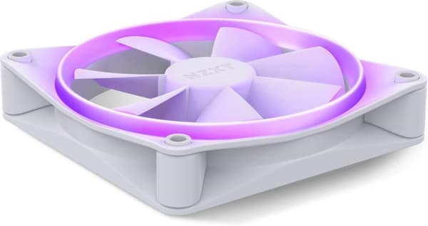 NZXT F120 RGB DUO. Typ: Fläkt Fläktdiameter: 12 cm Rotationshastighet (min): 500 rpm Rotationshastighet (max): 1800 rpm Ljudnivå (hög hastighet): 29 d
