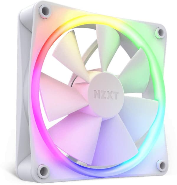 NZXT F120 RGB DUO. Typ: Fläkt Fläktdiameter: 12 cm Rotationshastighet (min): 500 rpm Rotationshastighet (max): 1800 rpm Ljudnivå (hög hastighet): 29 d