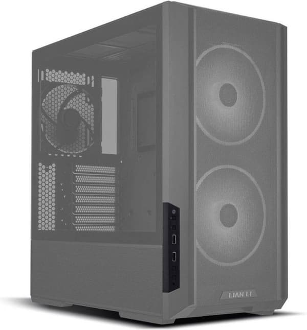 Lian Li LAN216-1X, I/O-panel med ARGB-controller til LANCOOL 216 - sort (LAN216-1X)