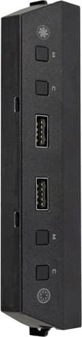 Miniatyrbillede 1 af 4: Lian Li LAN216-1X, I/O-panel med ARGB-controller til LANCOOL 216 - sort (LAN216-1X)
