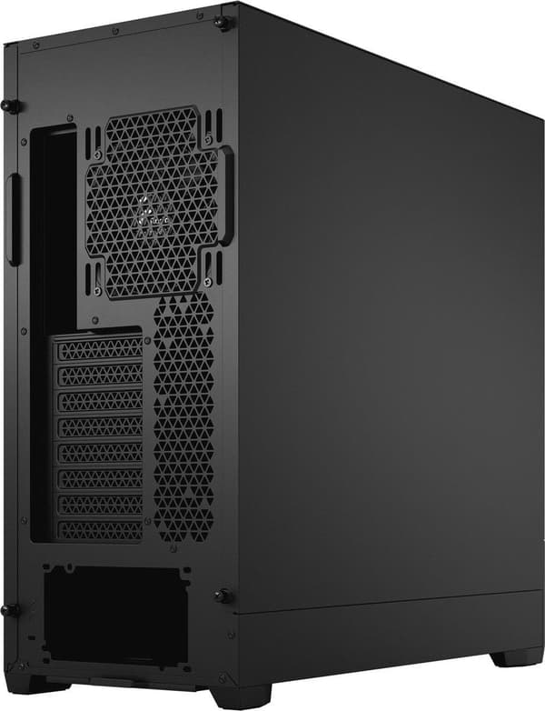 Fractal Design Pop XL Silent - Tower - Extended ATX - Sidopanel med fönster (härdat glas) - ingen strömförsörjning (ATX) - Black Solid - USB/Audio (FD