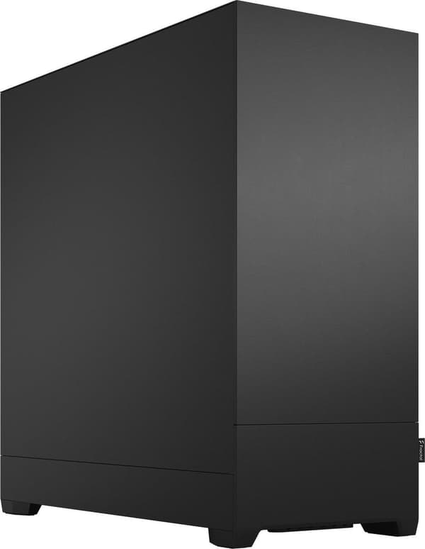 Fractal Design Pop XL Silent - Tower - Extended ATX - Sidepanel med vindue (hærdet glas) - ingen strømforsyning (ATX) - Sort Solid - USB/Audio (FD-C-P Sort