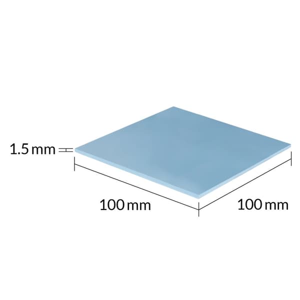 ARCTIC TP-3 Premium Performance Thermal Pad 100 x 100 mm - 1,5 mm (ACTPD00054A)