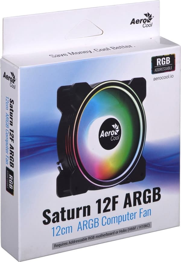 AEROCOOL PGS SATURN 12F ARGB 6P tuuletin (120mm)
