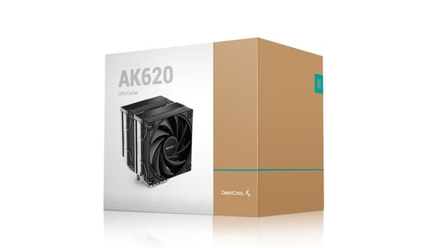 Deepcool AK620 - Processorluftkylare - (för: AM2, AM2+, AM3, LGA1155, AM3+, LGA2011, FM1, FM2, LGA1150, FM2+, LGA2011-3, LGA1151, AM4, LGA2060, LGA120