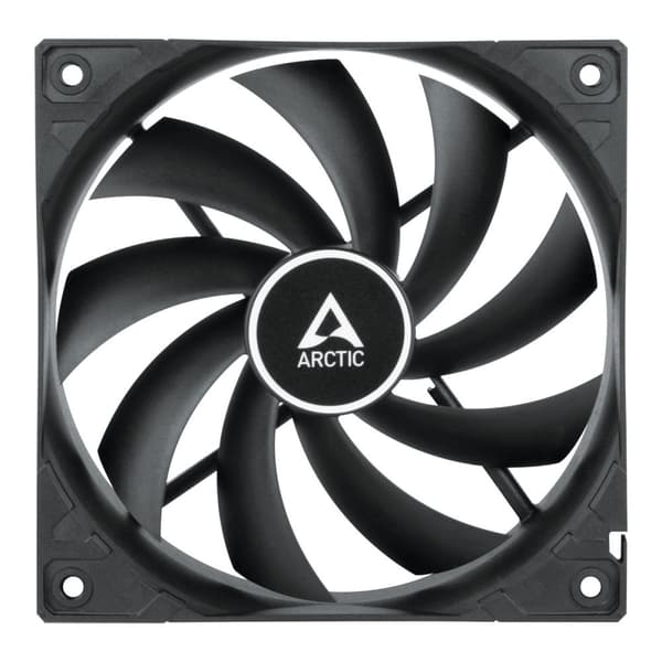 ARCTIC F12 PWM PST - Value Pack - Case Fan - 120 mm - Sort (pakke med 5)