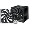 Miniatyrbillede 1 af 4: ARCTIC F12 PWM PST - Value Pack - Case Fan - 120 mm - Sort (pakke med 5)