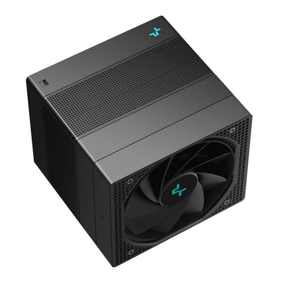 DeepCool ASSASSIN IV Typ: Luftkylning, Fläktdiameter: 14 cm, Maximalt luftflöde: 79,1 cfm, Maximalt lufttryck: 2,44 mmH2O. Bredd: 144mm, djup: 147mm,