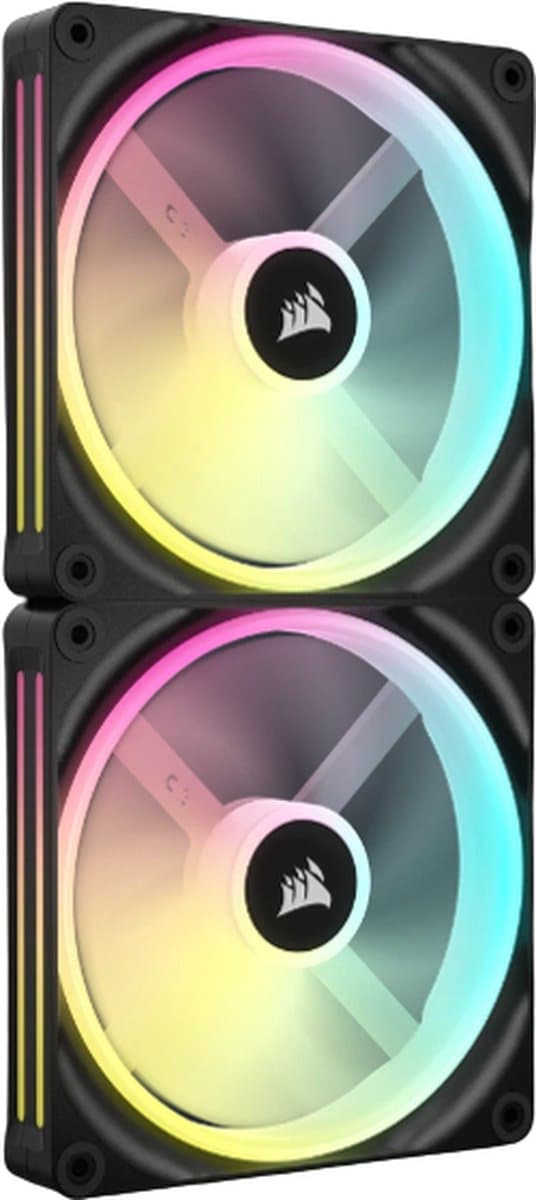 CORSAIR QX140 RGB Starter Kit - Musta (2 kpl) - 140mm
