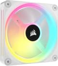 Miniatyrbillede 3 af 5: CORSAIR QX120 RGB Starter Kit Hvid - Ventilatorhus - 3-pak - 3x QX120 RGB PMW fans - 1x iCUE LINK hub - hvid