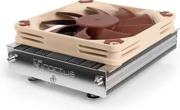 Noctua NH-L9a-AM5 - Kylare för processor - AM5 - 57,5 cfm - 600 - 2500 rpm. - 23,6 dBA - 12V - beige