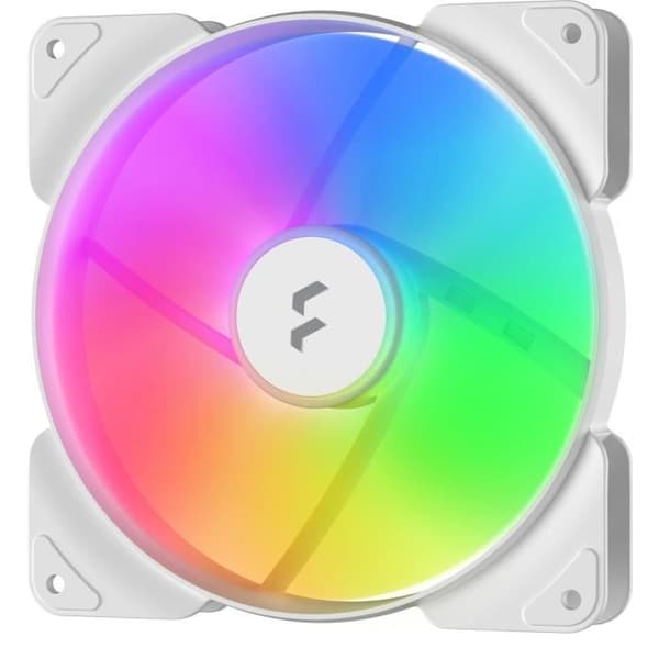 FRACTAL DESIGN - Aspect 14 RGB PWM White Frame - PC-fläkt - 14 x 14 x 2,5 cm - FD-F-AS1-1409 Vit