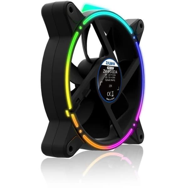 ZALMAN - Z-Spectrum 12cm RGB Adresserbar - Fodral Fläkt