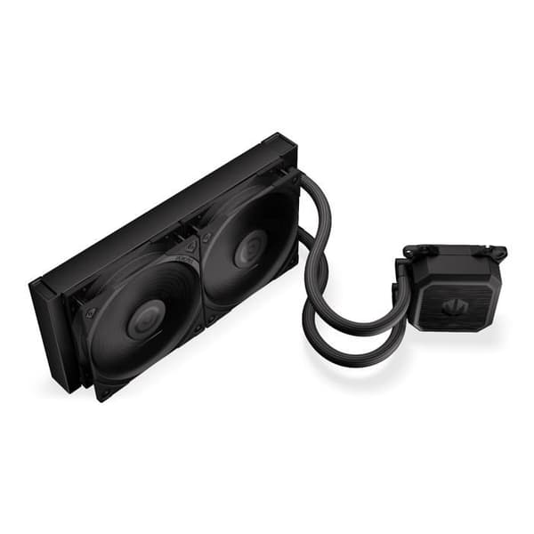 Kylning AIO - Endorfy - Navis F240 - Vit - Kompatibel med Socket AM4 - Aluminium Koppar