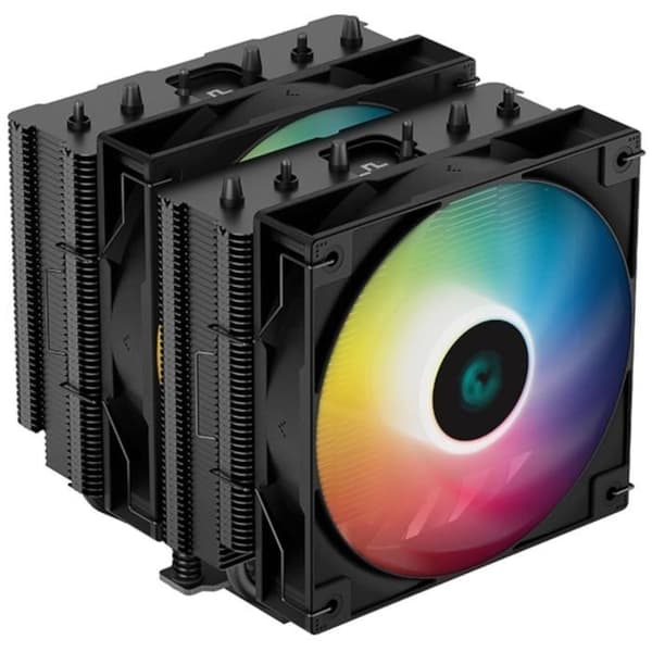 DEEPCOOL - Gammaxx AG620 ARGB - CPU-kylare - 2 x 120 mm Svart, Vit