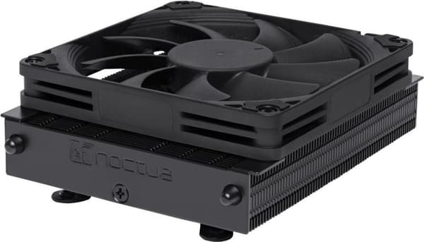 Noctua chromax.black NH-L9a-AM5 - höljesfläkt - kompakt - (för: AM5) - koppar - 92 mm - chromax.black (NH-L9a-AM5 chromax.black) Svart