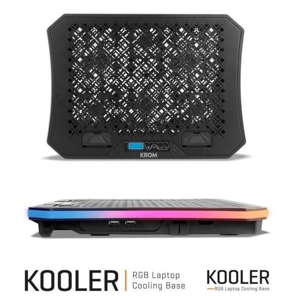 Krom Kooler laptopkylare 10 till 19"