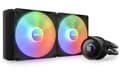 Miniatyrbillede 1 af 3: AIO Liquid Cooler NZXT Kraken 280 RGB Black, LCD Display