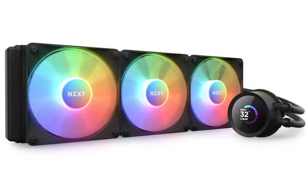 NZXT Kraken 360 RGB Processor All-in-one liquid cooler 12 cm Black 1 pc(s) Sort