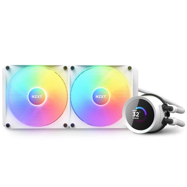 NZXT Kraken 280 RGB Processor All-in-one liquid cooler 14 cm White 1 pc(s)