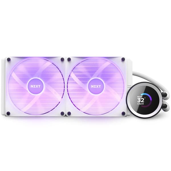 NZXT Kraken 280 RGB Processor All-in-one liquid cooler 14 cm White 1 pc(s)